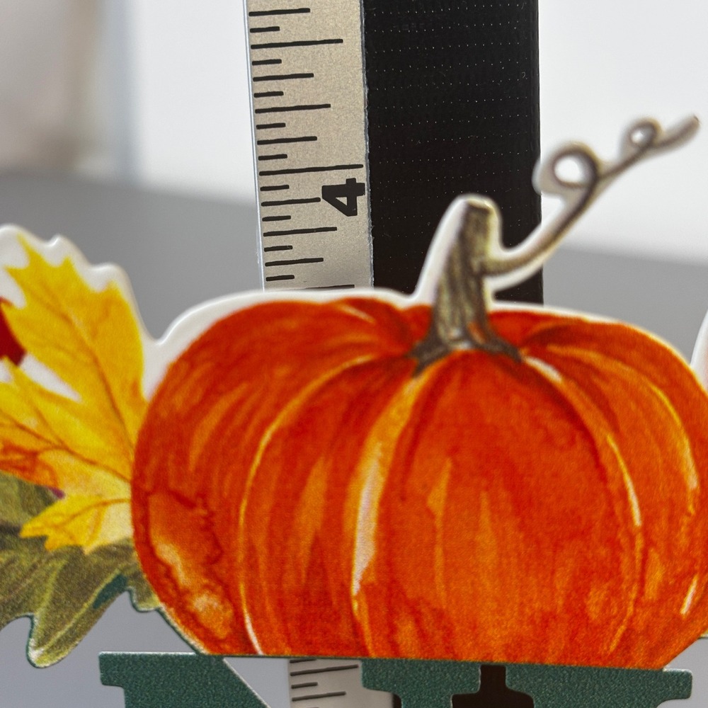 Ashland Thankful Tabletop Decor Pumpkin Patch Fall Autumn Decoration - Picture 7 of 7